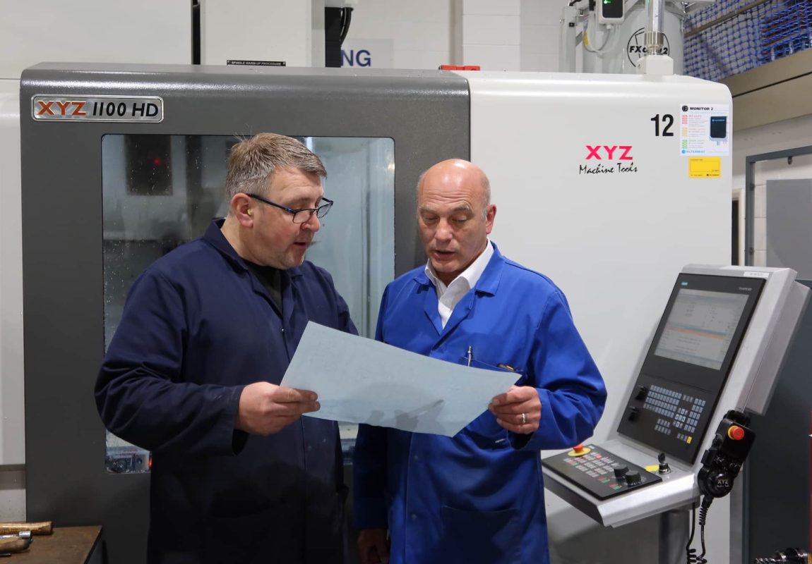 Large part CNC machinists UK